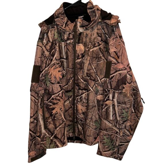 CQR Hunting Jacket Soft‎ Shell Waterproof Camouflage Outdoor Coat 3XL - Picture 1 of 6